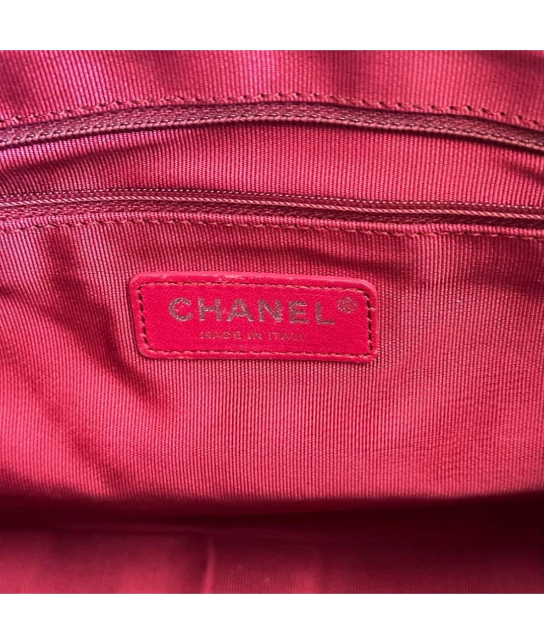 CHANEL PRE-OWNED Черная кожаная сумка через плечо, фото 8