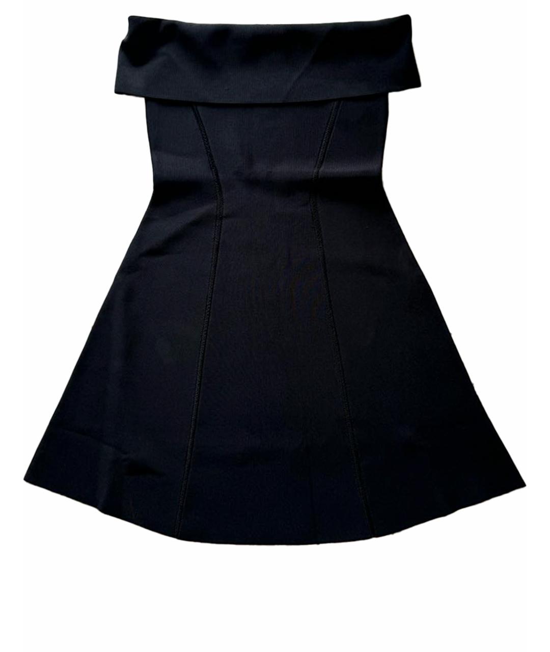 ZIMMERMANN Черное вискозное коктейльное платье, фото 1
