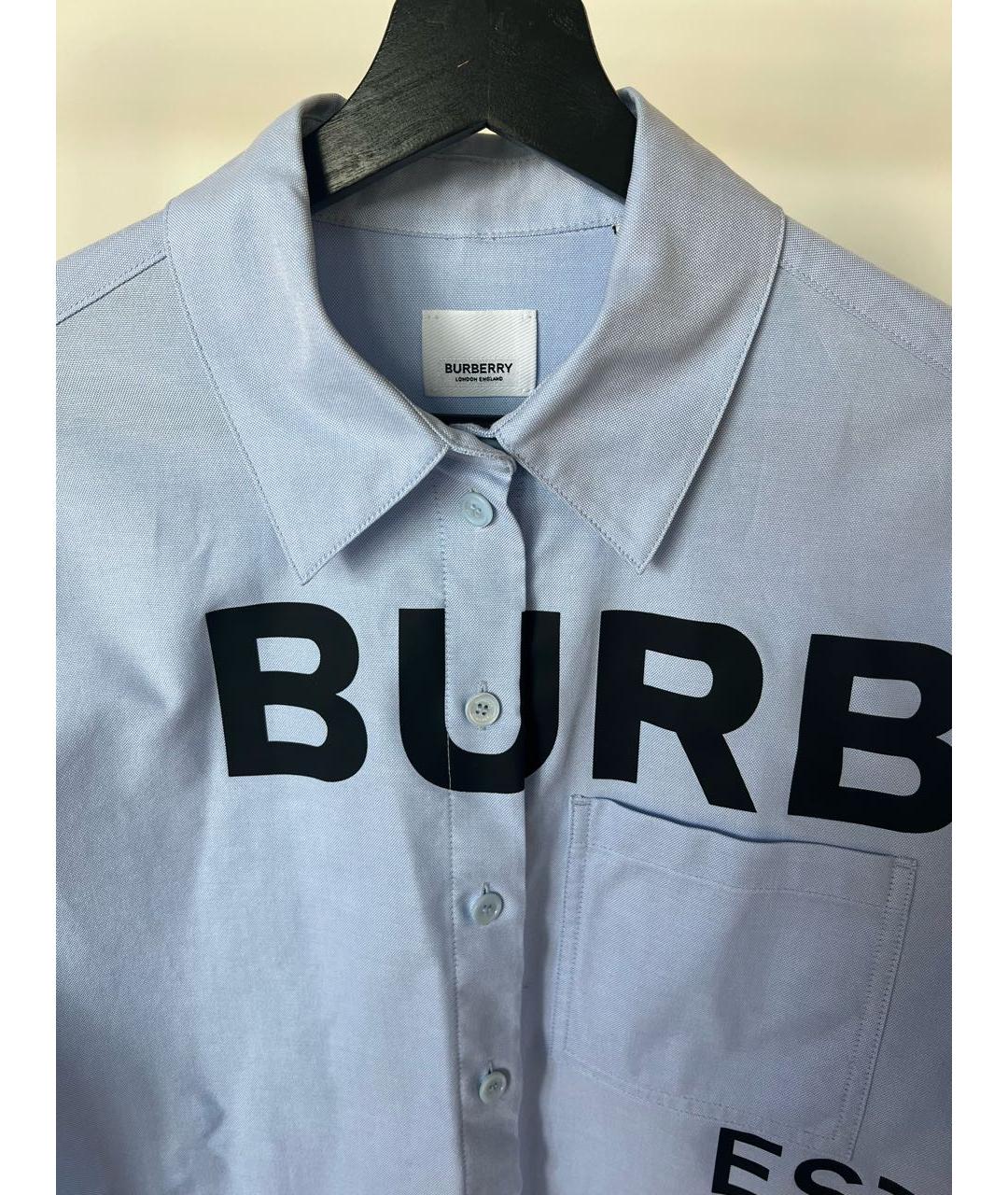 BURBERRY Голубая рубашка, фото 3