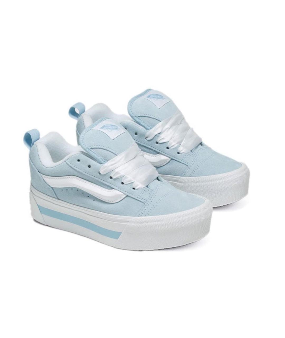VANS Голубые замшевые кеды, фото 2