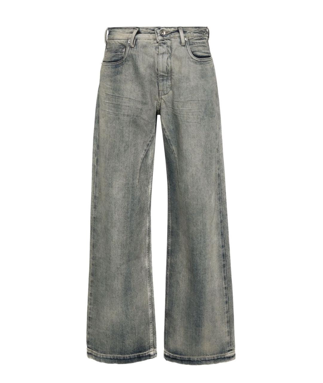 RICK OWENS DRKSHDW Хлопко-эластановые прямые джинсы, фото 1