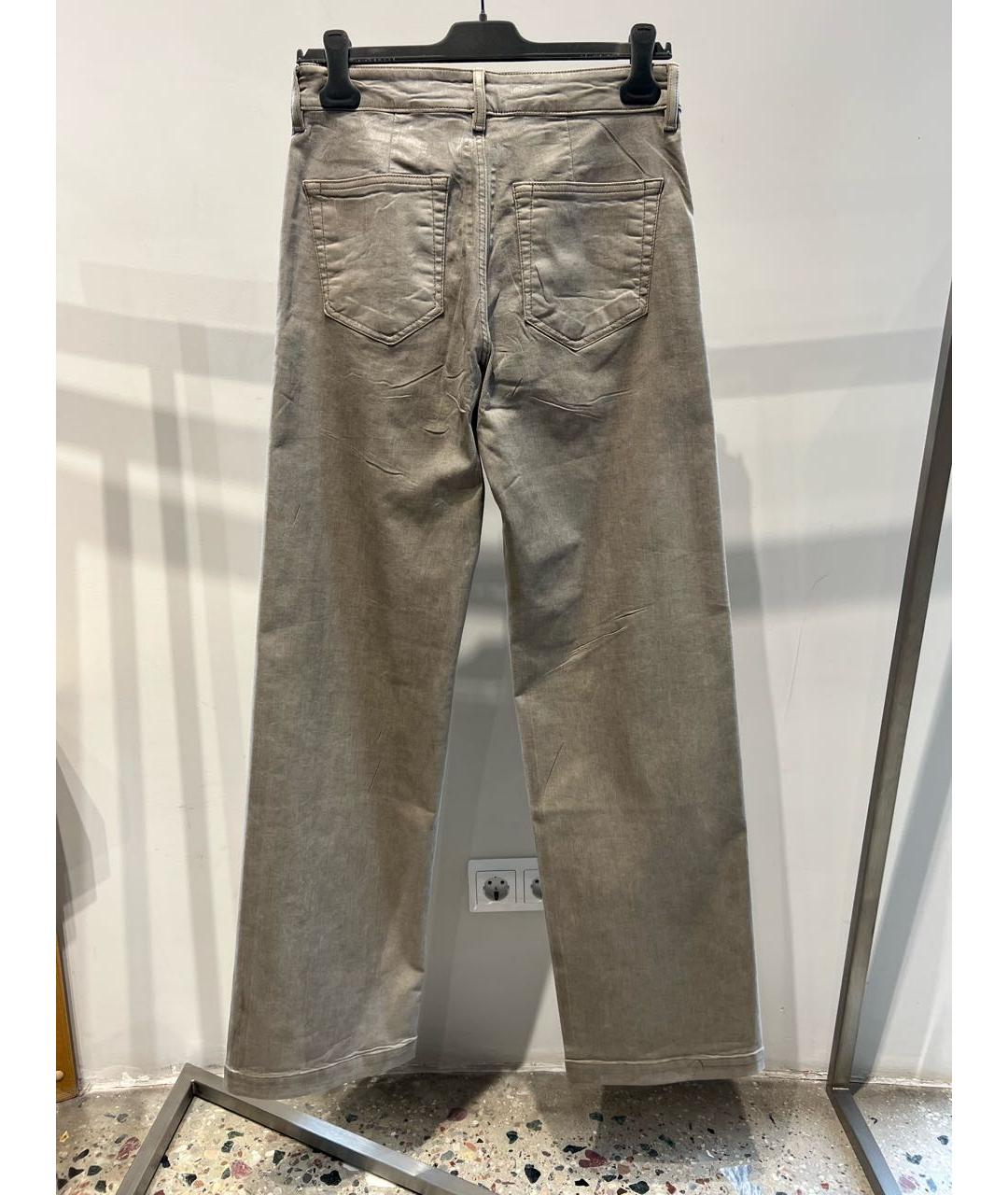 RICK OWENS DRKSHDW Хлопко-эластановые прямые джинсы, фото 4