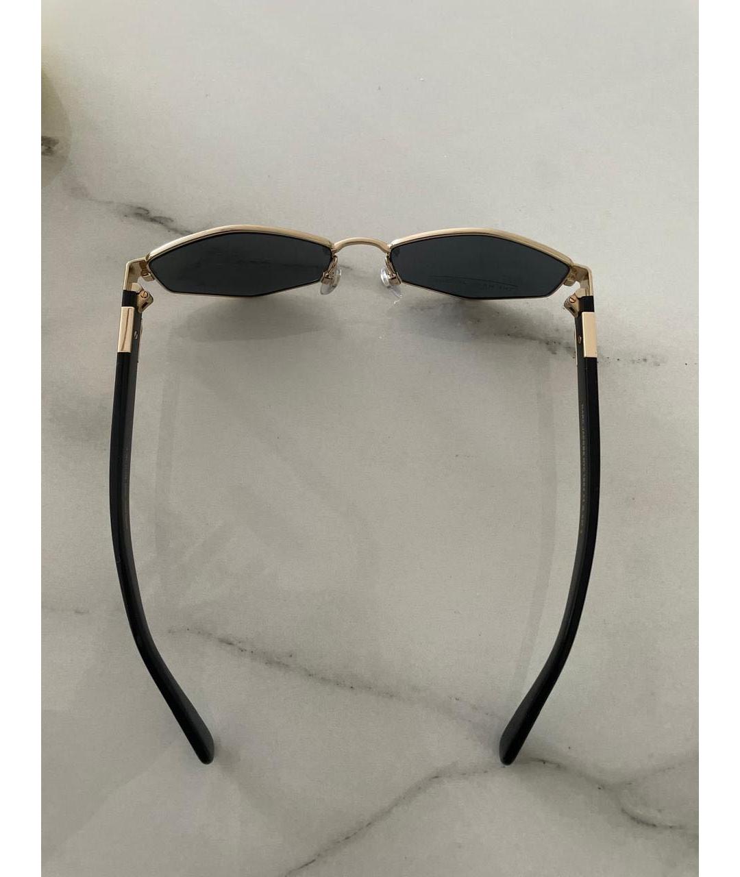 MARC BY MARC JACOBS Черные металлические солнцезащитные очки, фото 5
