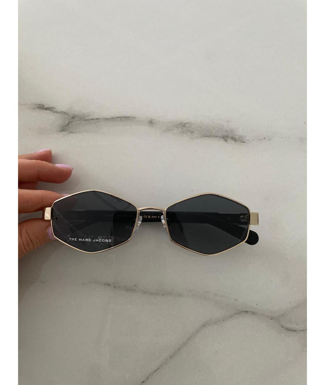 MARC BY MARC JACOBS Черные металлические солнцезащитные очки, фото 7