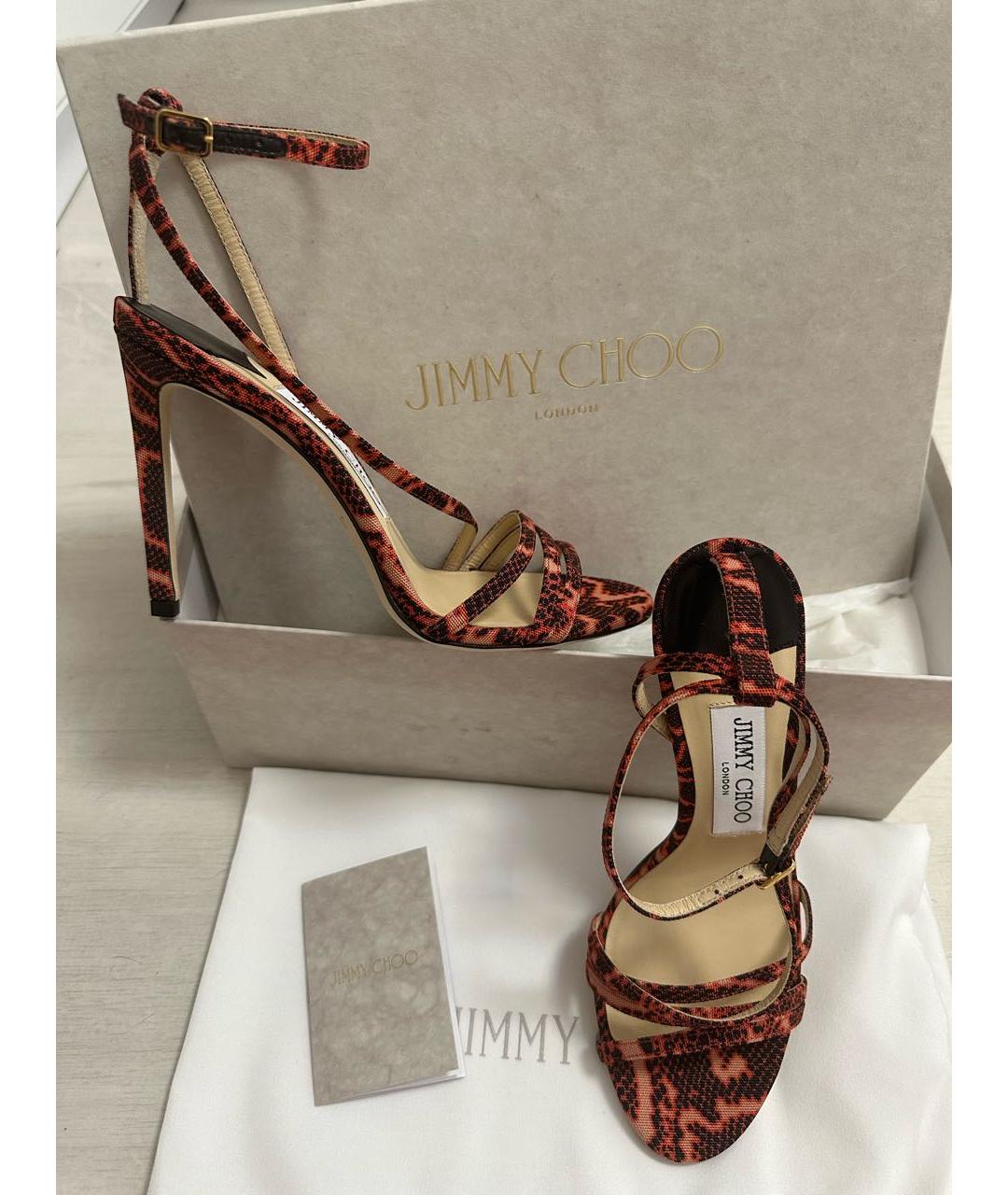 JIMMY CHOO Мульти босоножки, фото 6