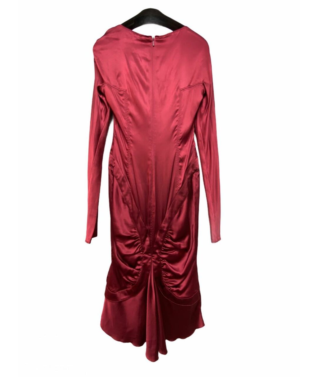 GUCCI Красное шелковое вечернее платье, фото 2