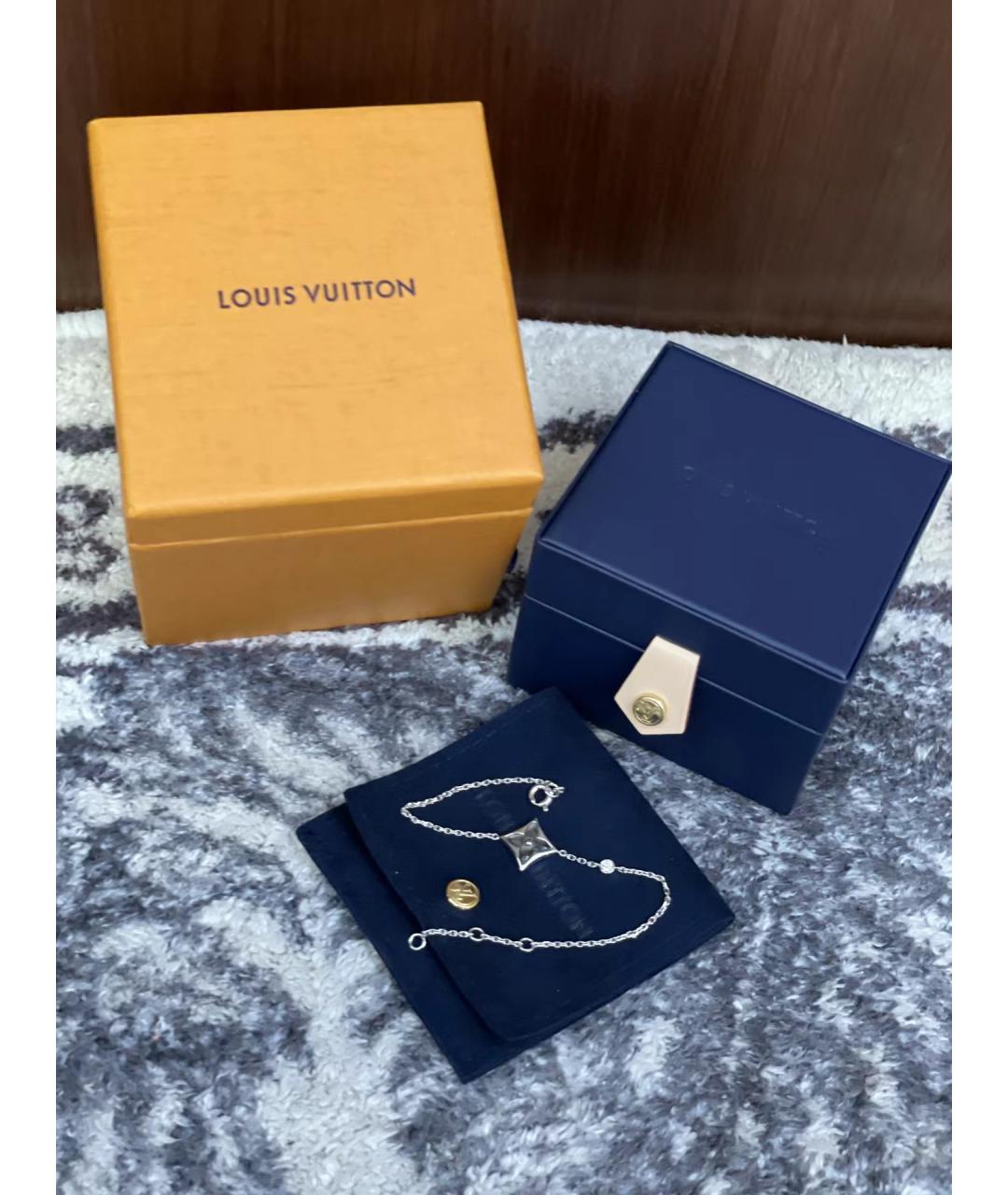 LOUIS VUITTON Серебрянный браслет из белого золота, фото 2