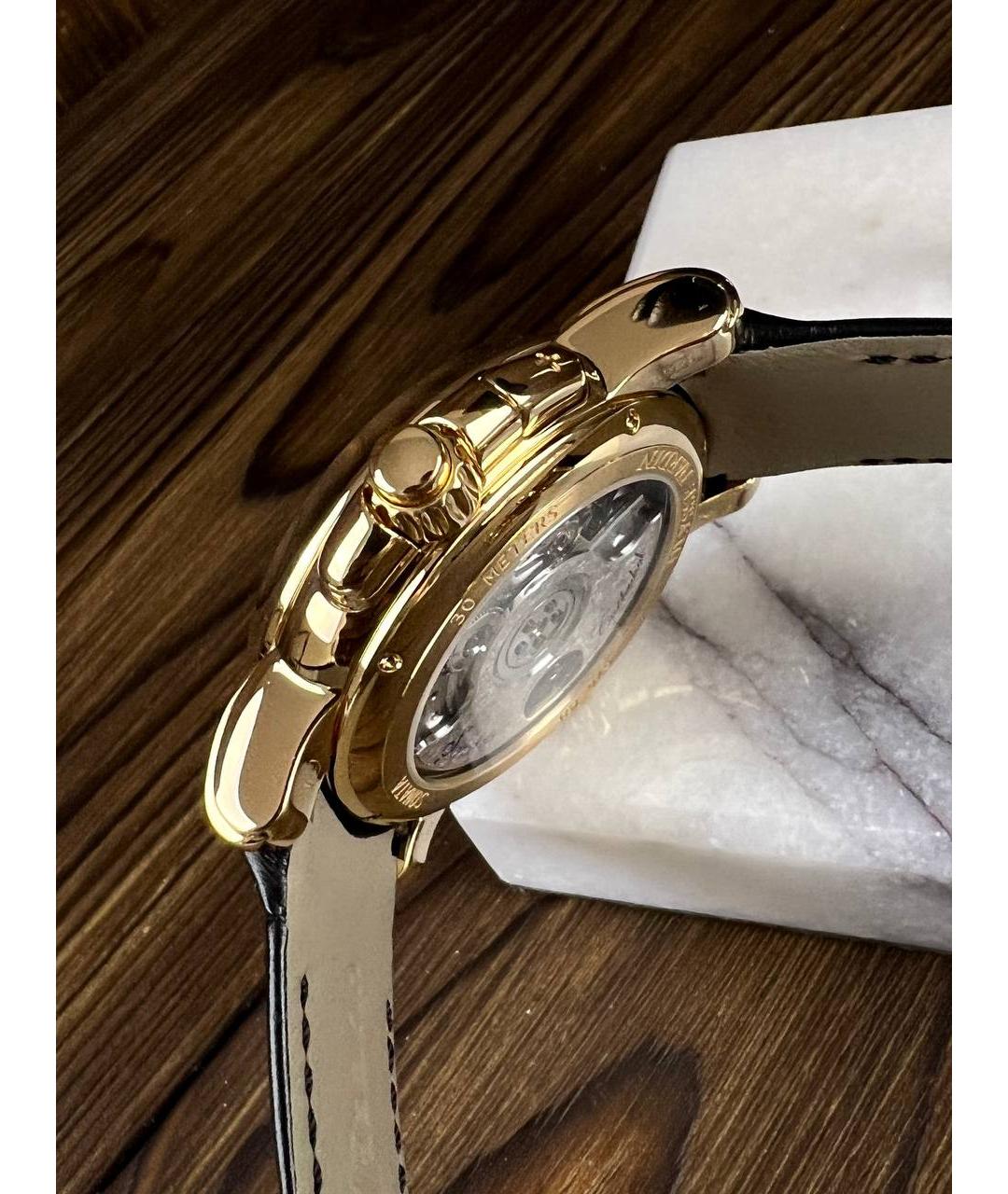 Ulysse Nardin Золотые часы из желтого золота, фото 5