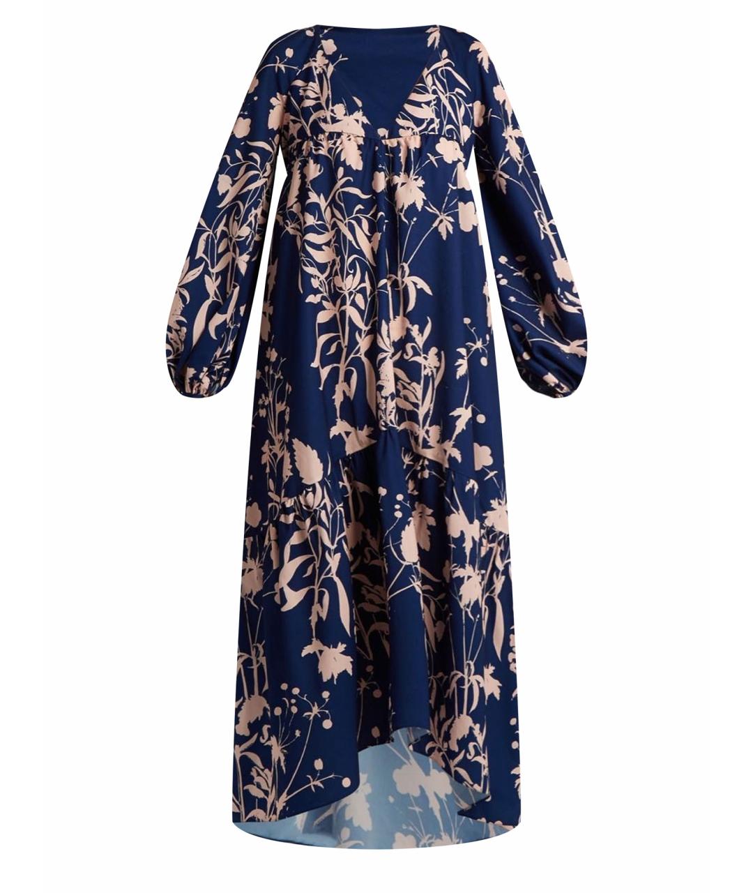 BORGO DE NOR Синее полиэстеровое повседневное платье, фото 1