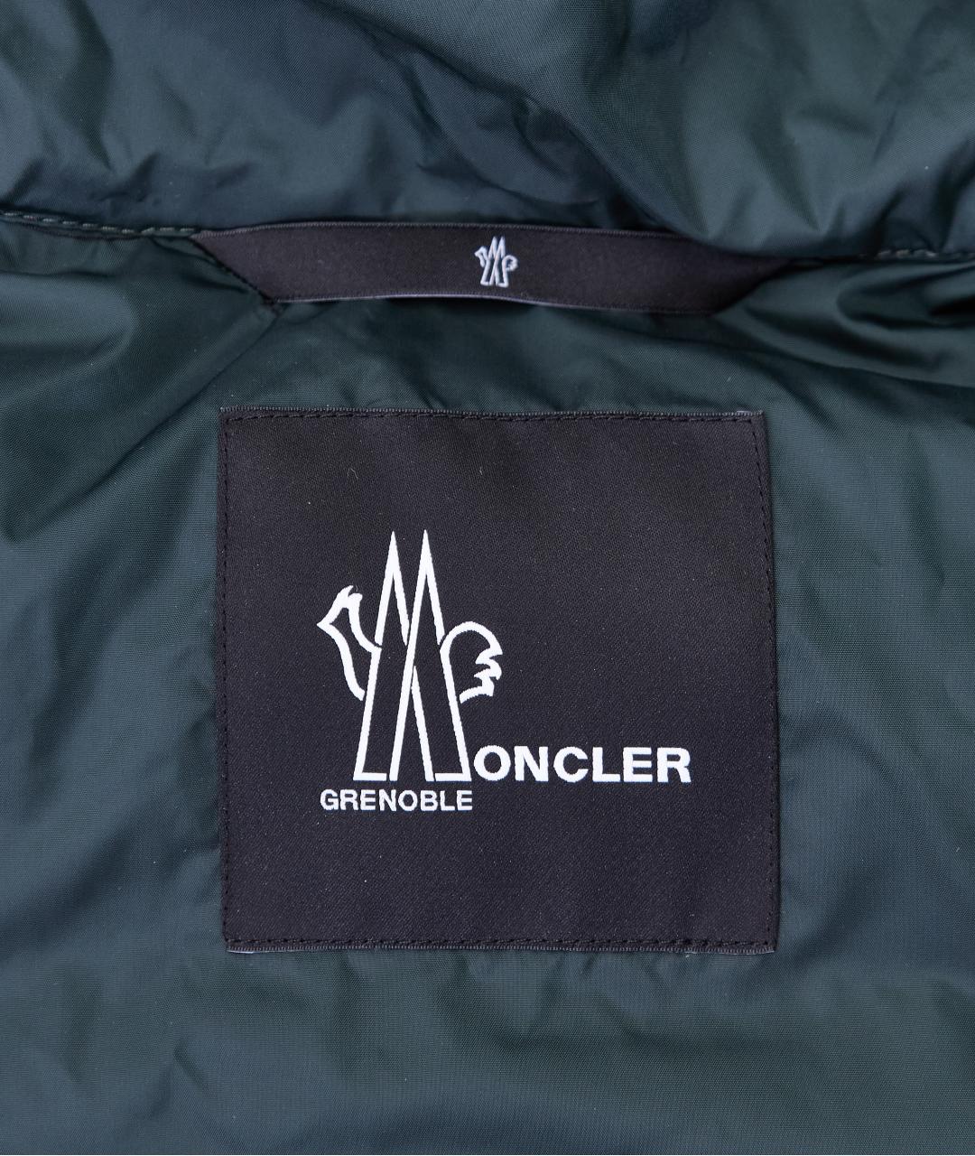 MONCLER GRENOBLE Зеленый жилет, фото 3