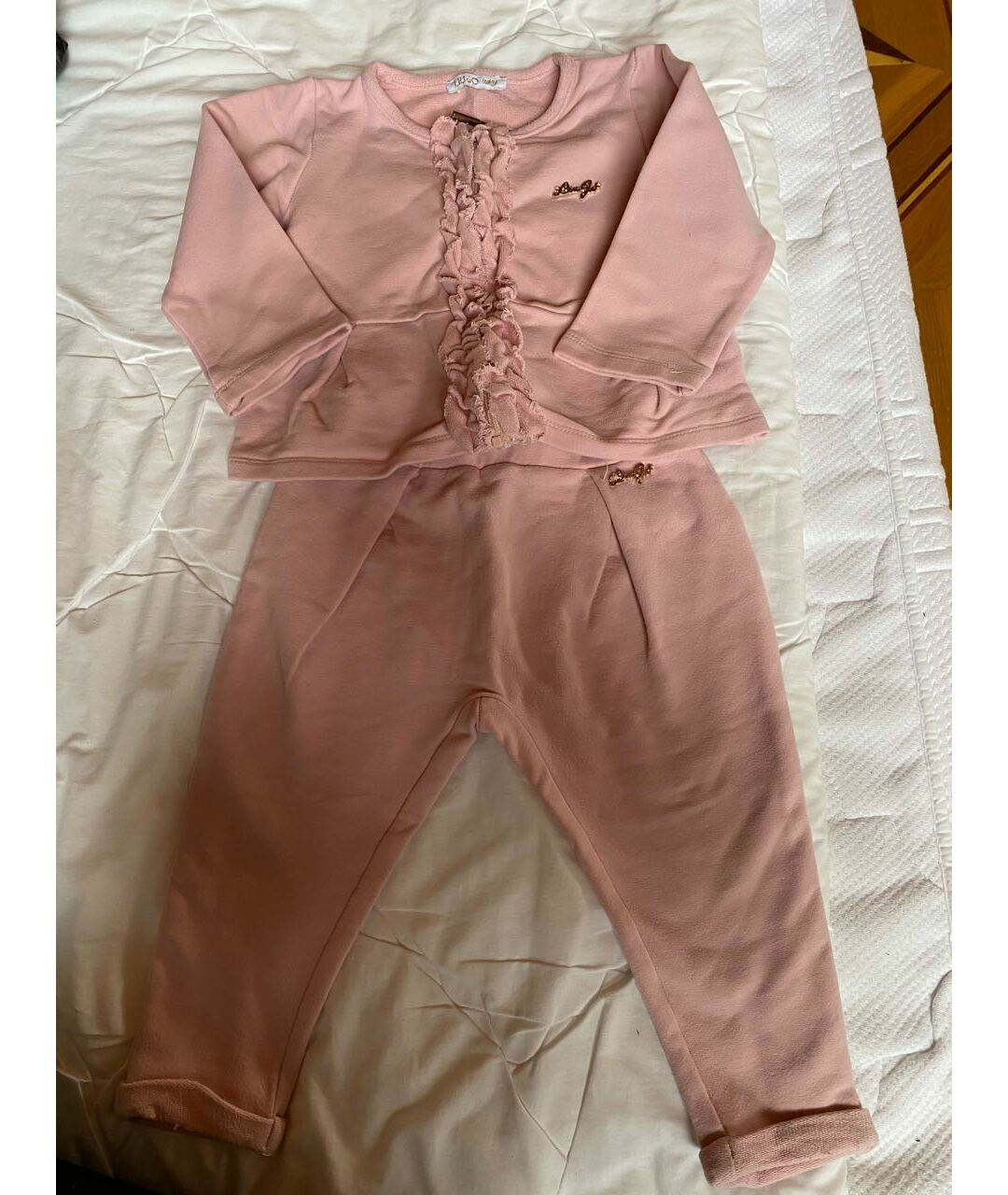 LIU JO Розовый хлопковый комплект, фото 4