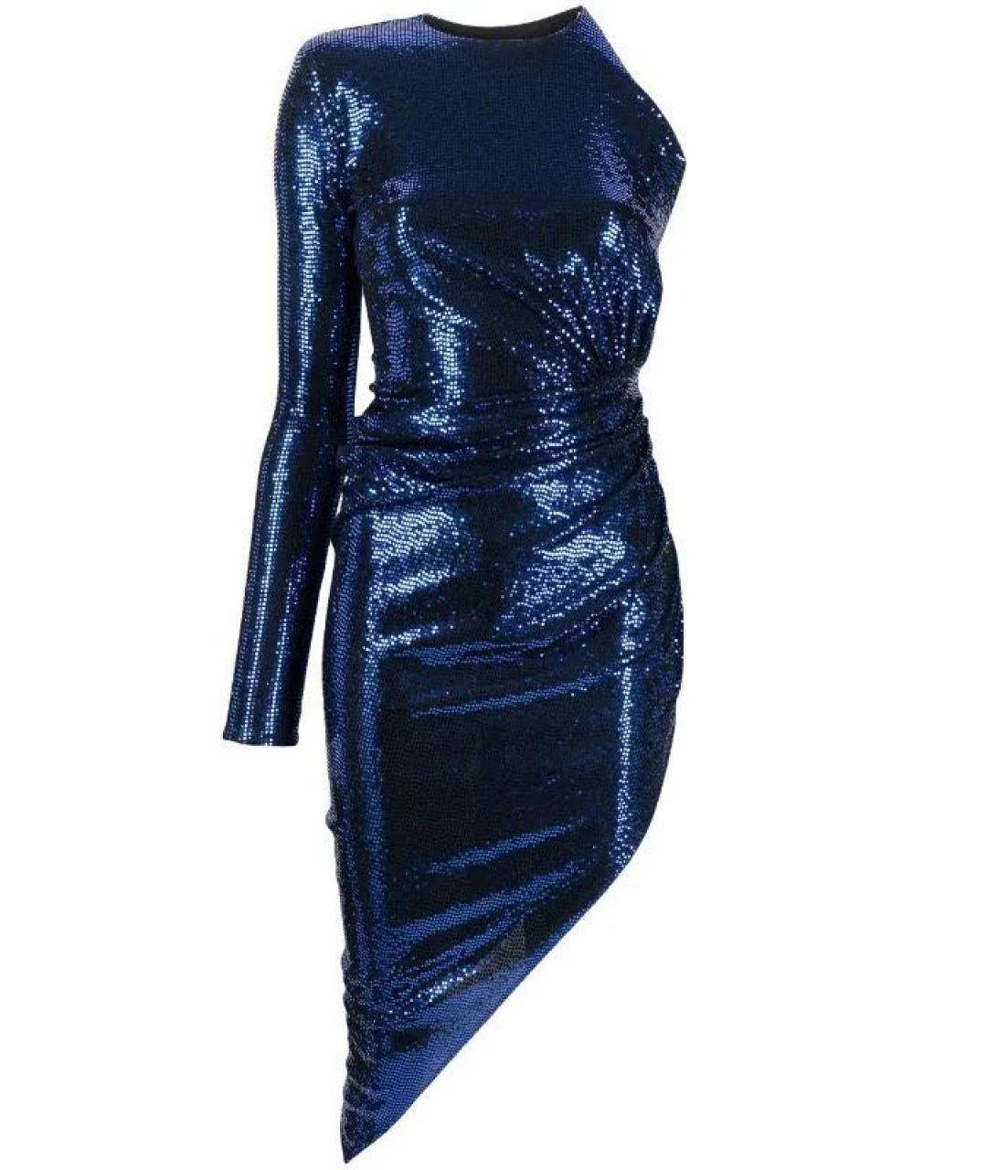 ALEXANDRE VAUTHIER Темно-синее полиамидовое коктейльное платье, фото 1