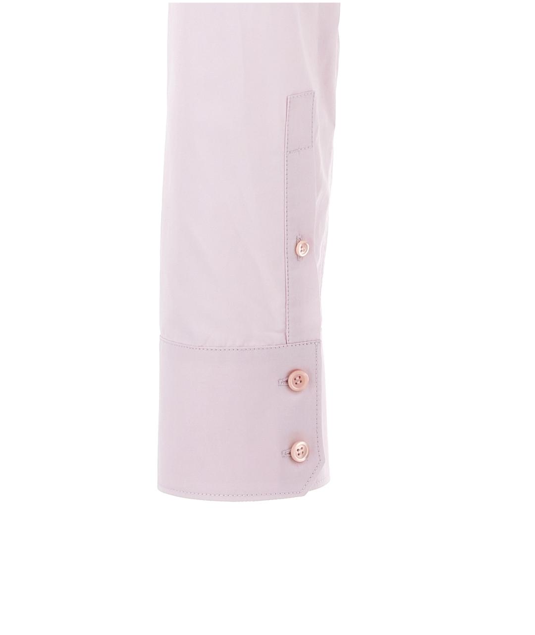 LOEWE Розовая хлопковая рубашка, фото 3