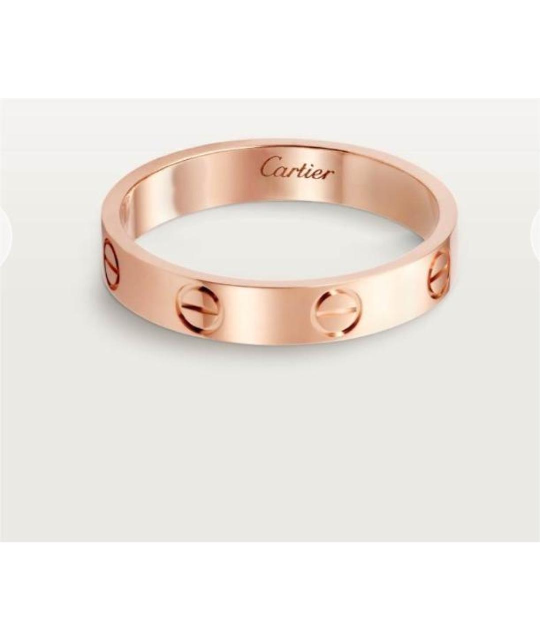 CARTIER Золотое кольцо из розового золота, фото 7