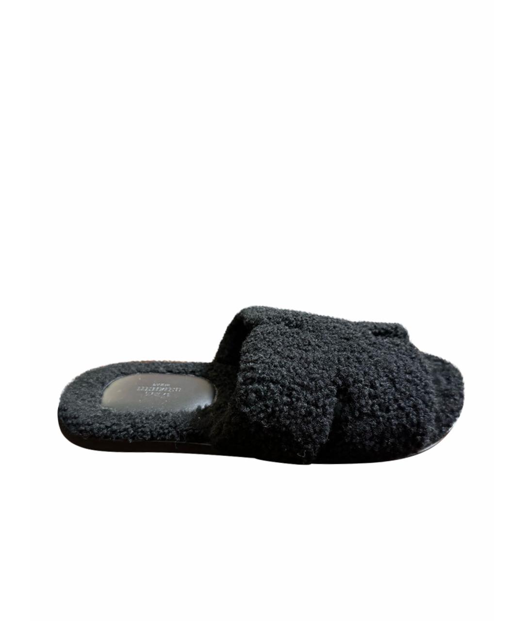 HERMES PRE-OWNED Черные сандалии, фото 1