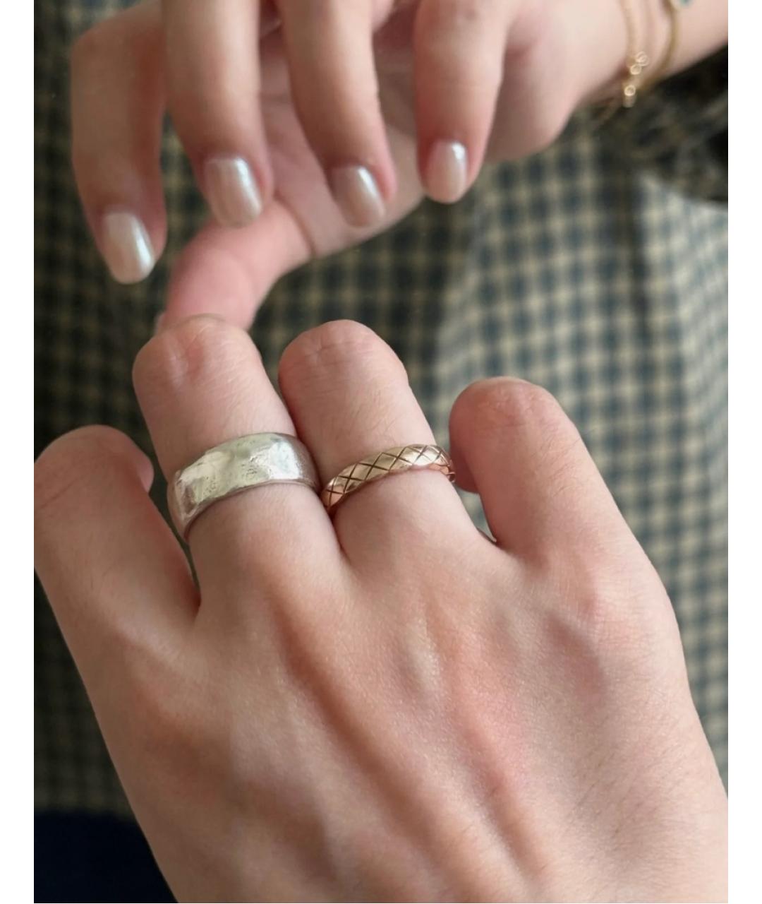 CHANEL PRE-OWNED Золотое кольцо из розового золота, фото 6