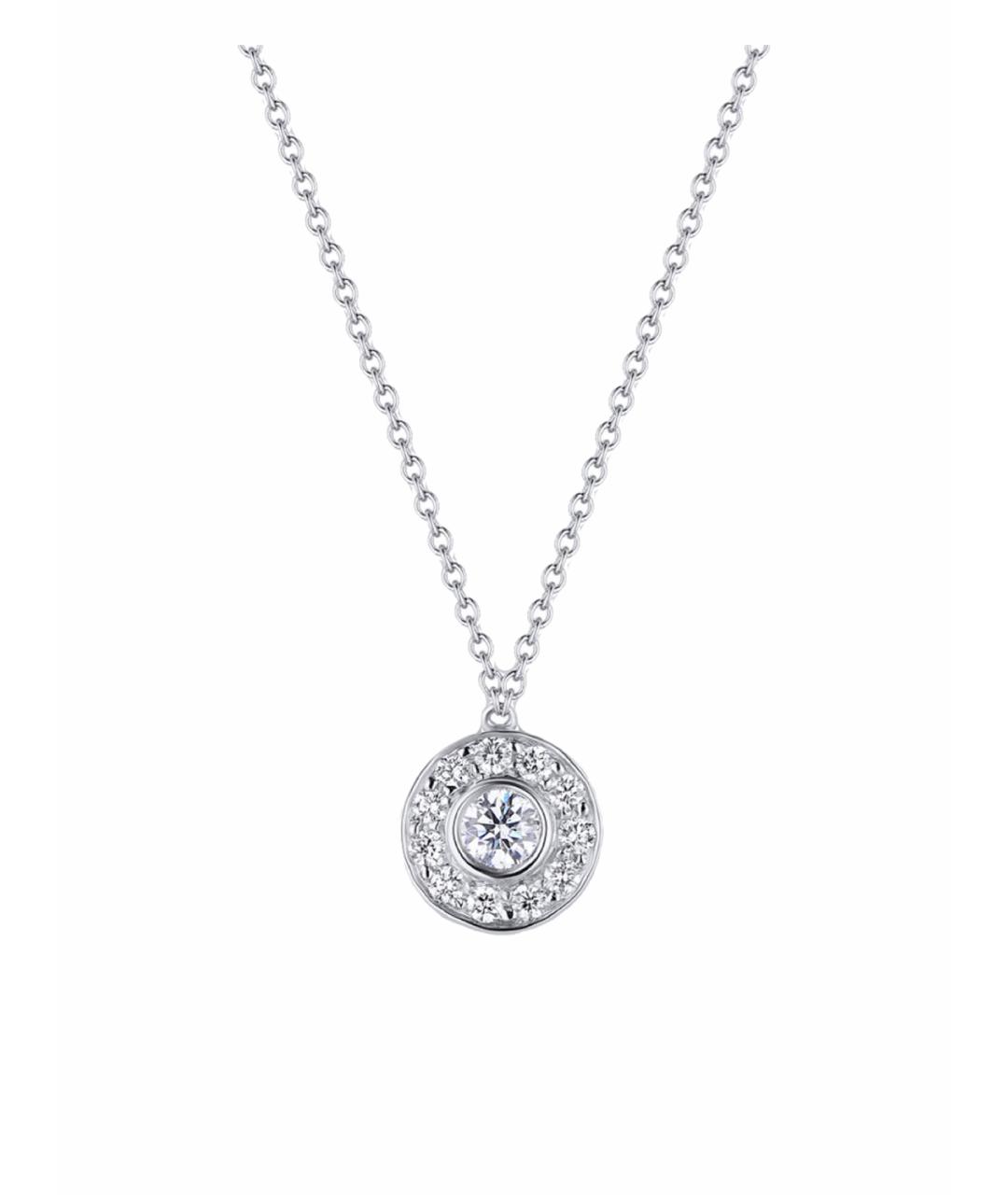 TIFFANY&CO Серый платиновый кулон, фото 1