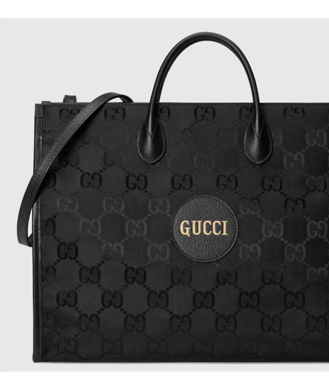 GUCCI Черная сумка тоут, фото 2