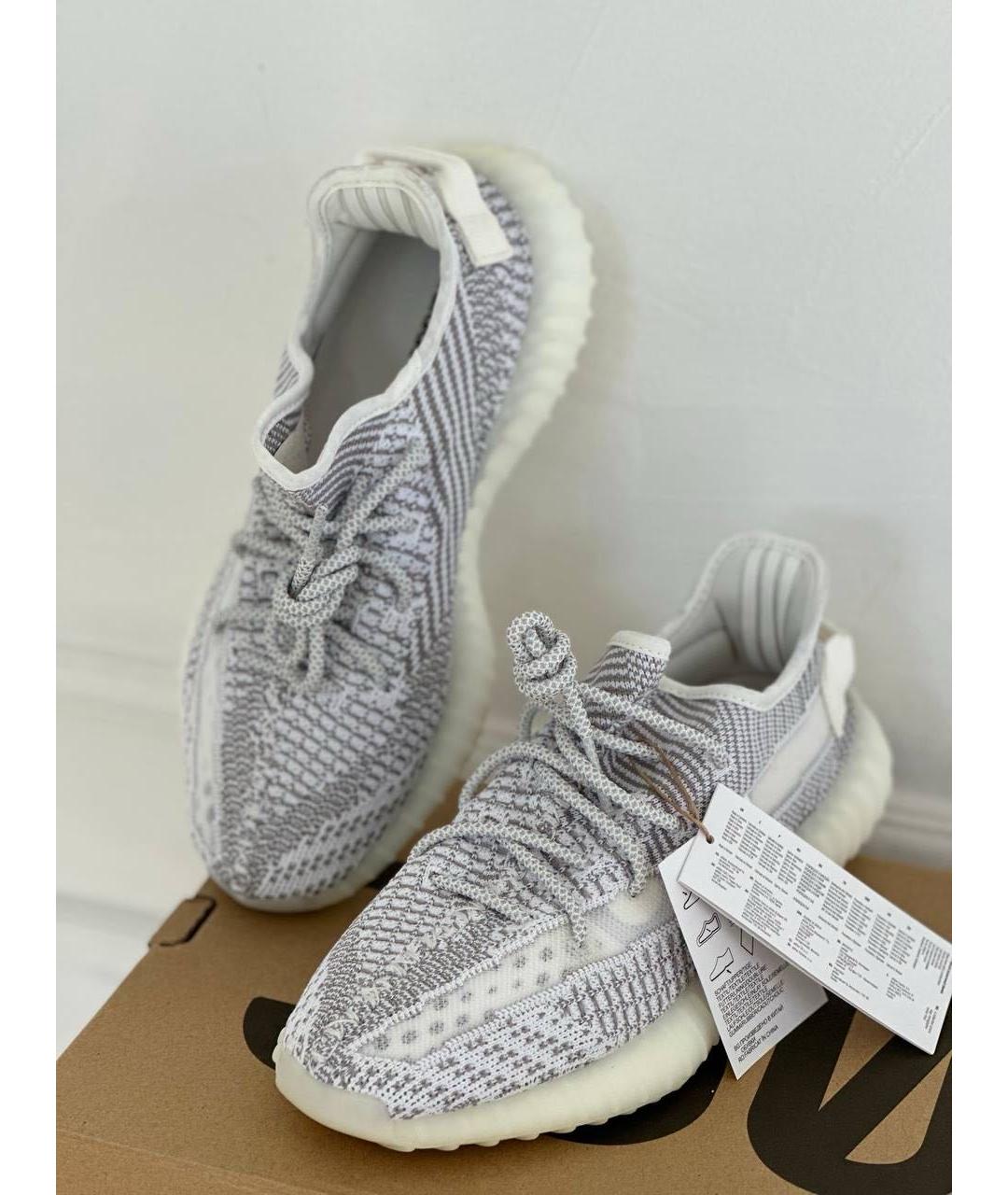 ADIDAS YEEZY Серые текстильные кроссовки, фото 5