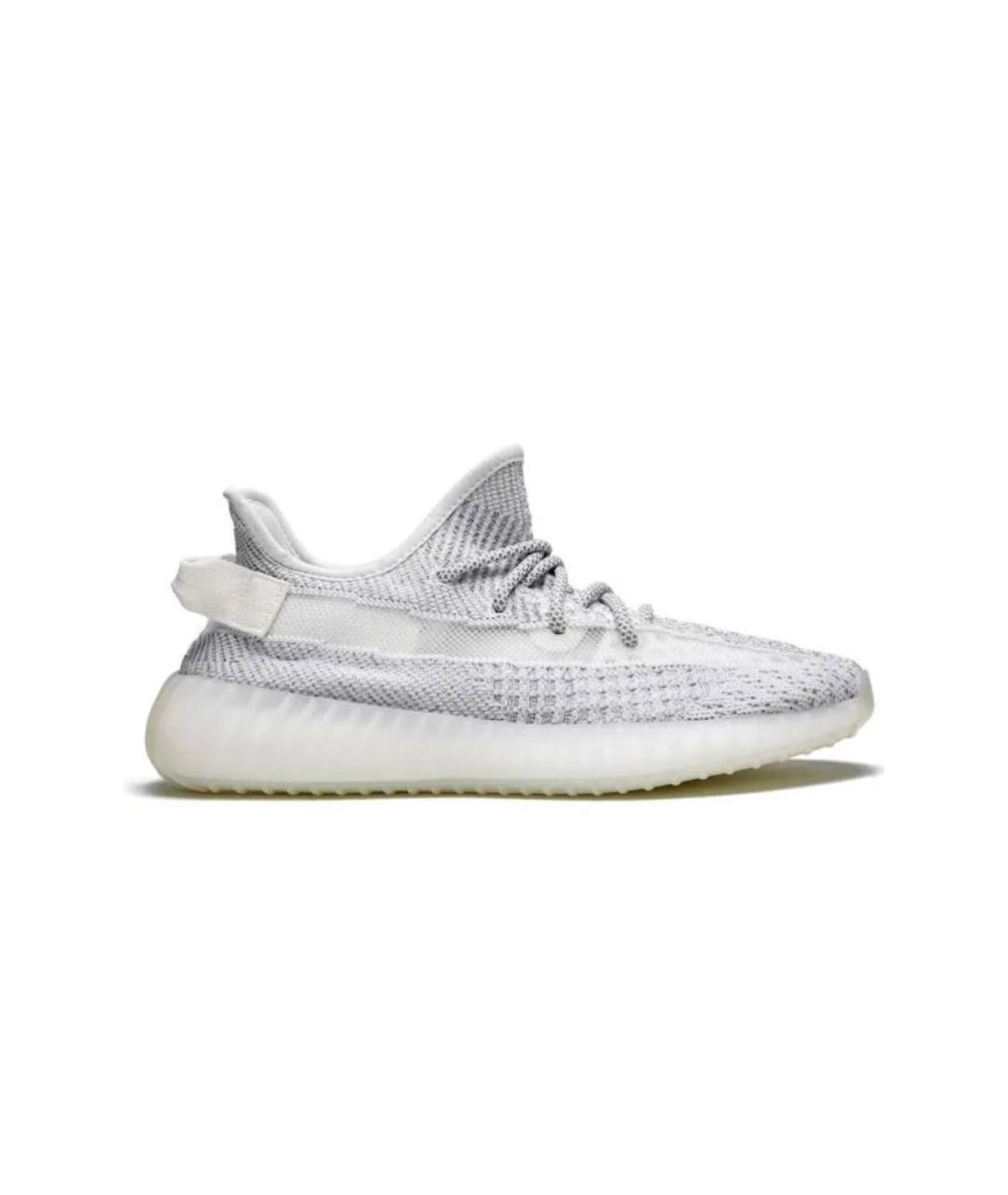 ADIDAS YEEZY Серые текстильные кроссовки, фото 1