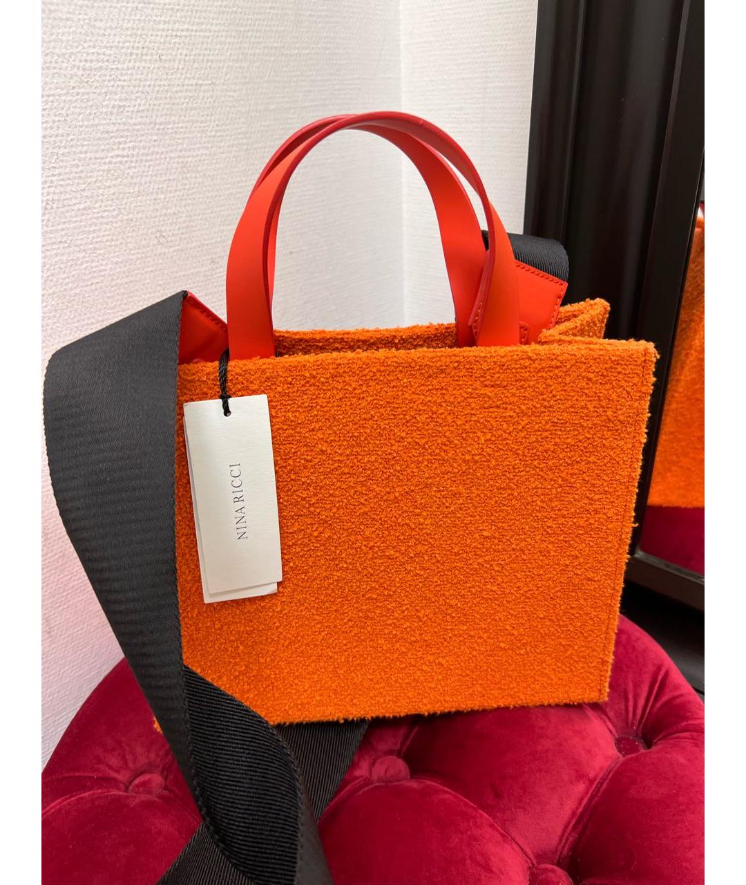 NINA RICCI Оранжевая сумка через плечо, фото 2