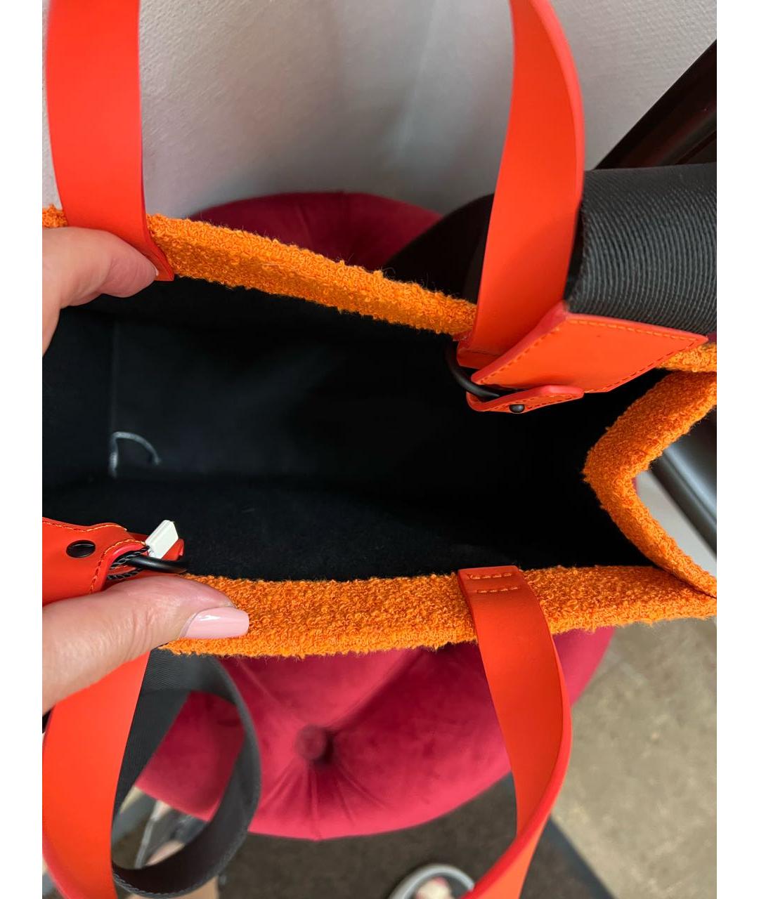 NINA RICCI Оранжевая сумка через плечо, фото 3