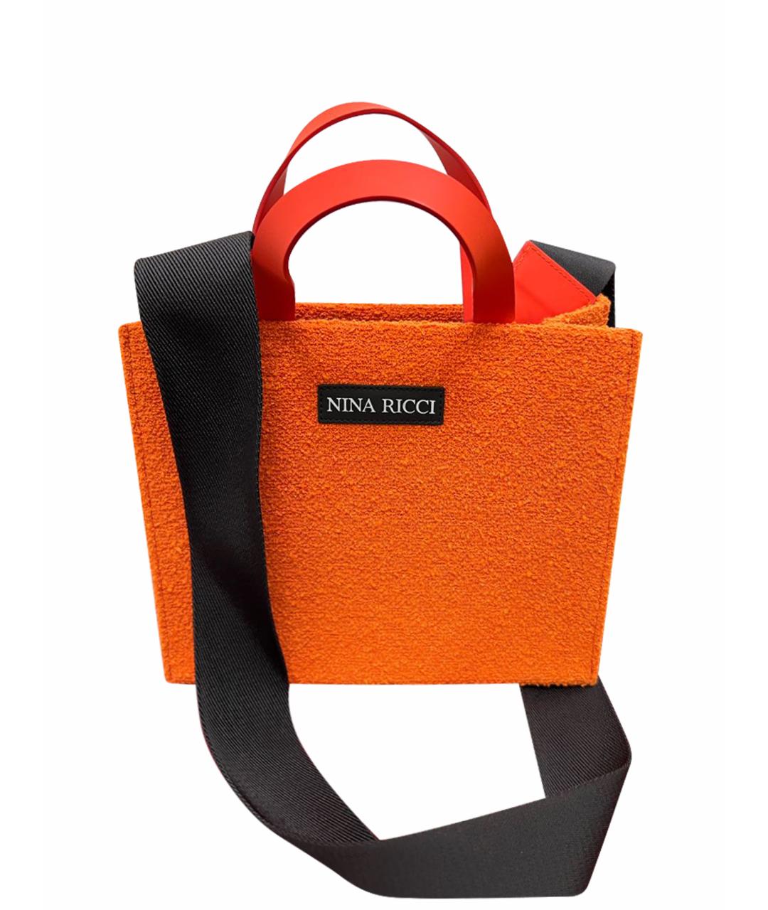 NINA RICCI Оранжевая сумка через плечо, фото 1