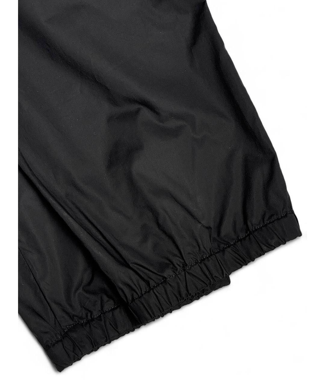 VERSACE JEANS COUTURE Черные хлопковые повседневные брюки, фото 4