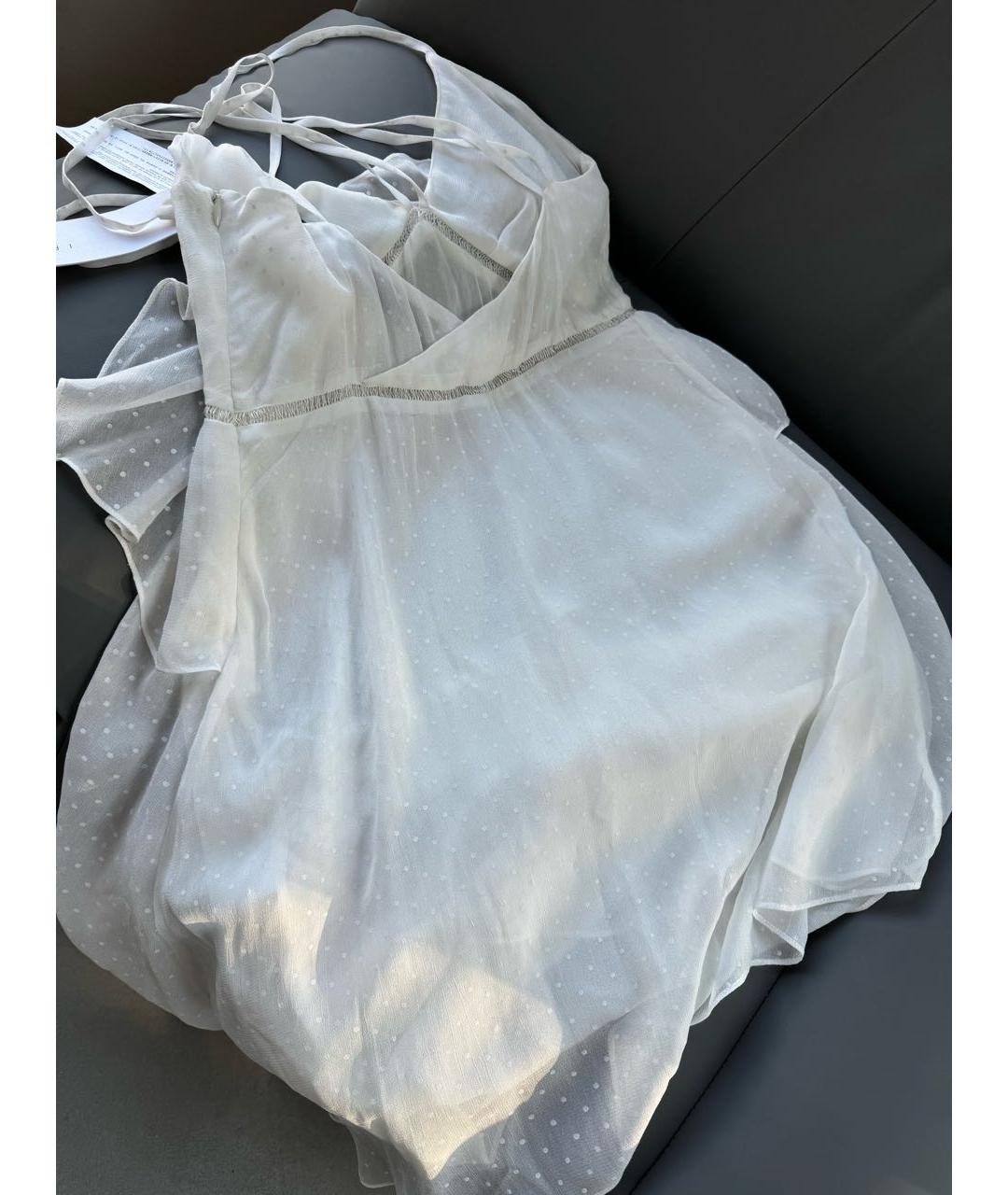 IRO Белое вискозное платье, фото 2