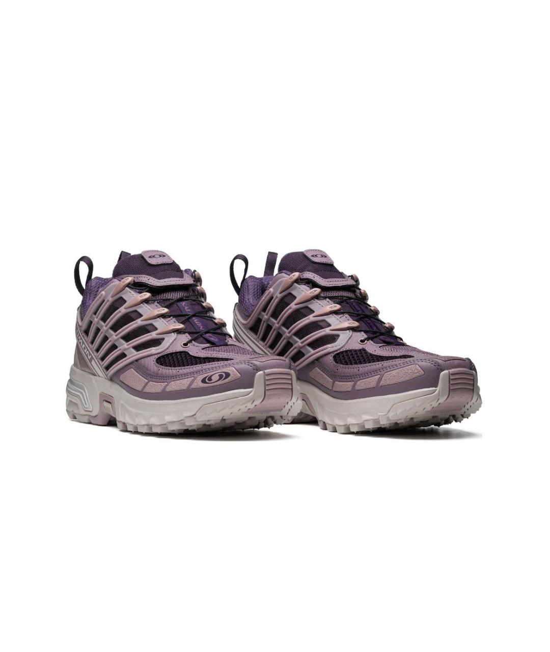 SALOMON Фиолетовые низкие кроссовки / кеды, фото 3