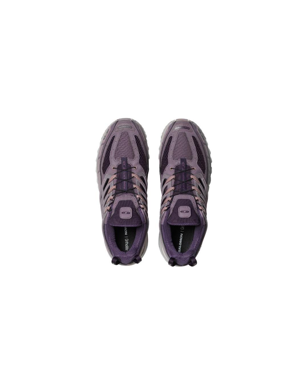 SALOMON Фиолетовые низкие кроссовки / кеды, фото 4