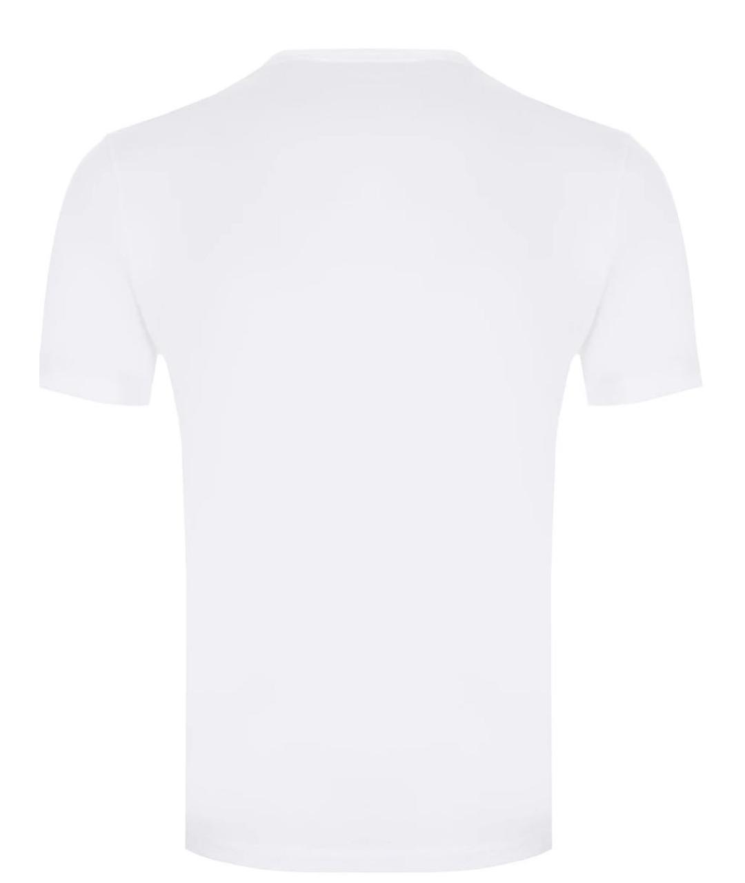 PRADA Белая хлопковая футболка, фото 2