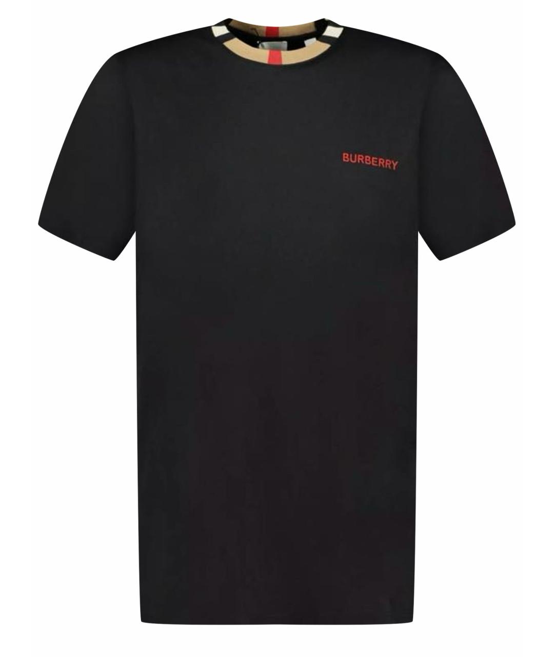 Burberry t shirt black hotsell