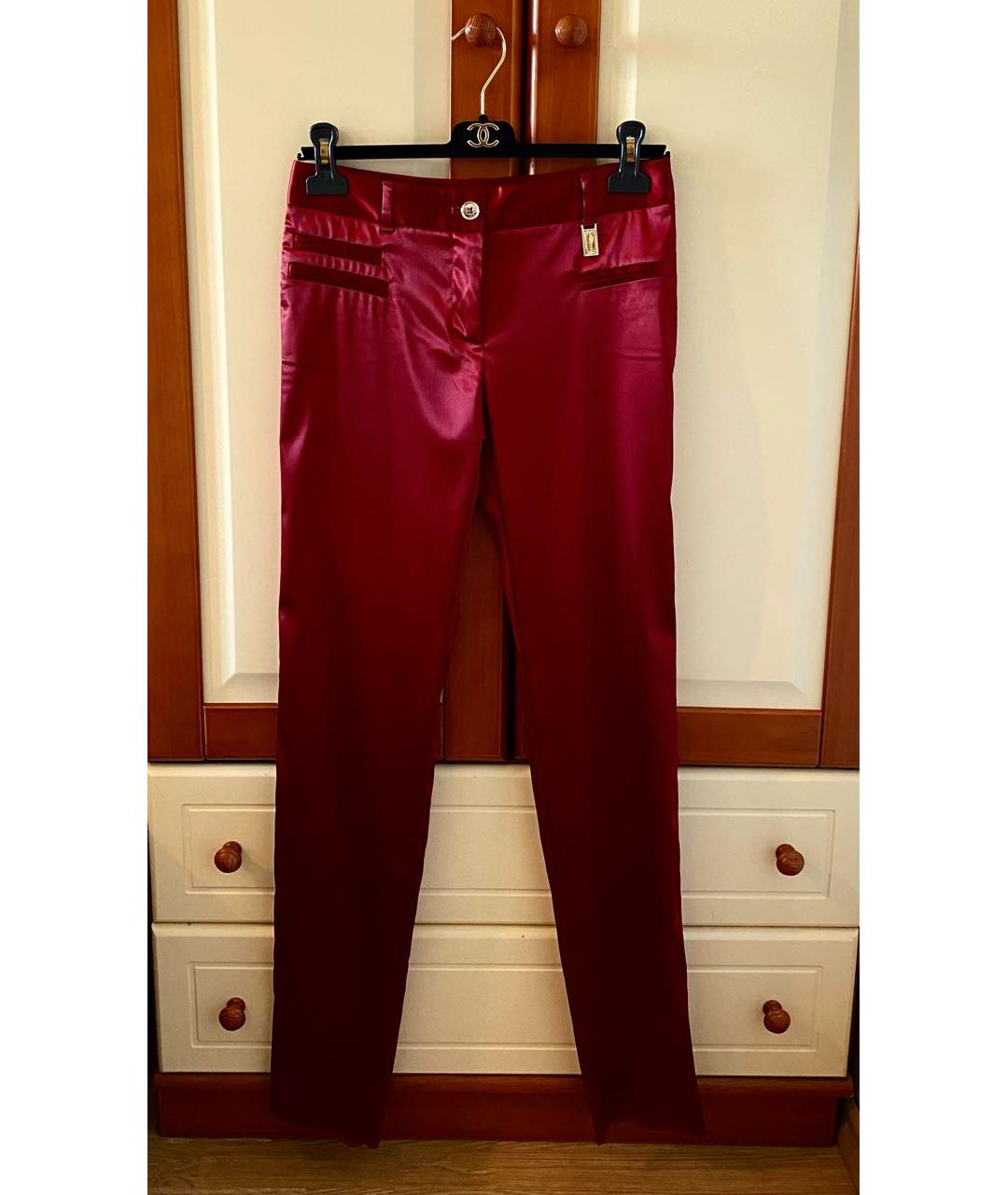 DOLCE&GABBANA Бордовые прямые джинсы, фото 9