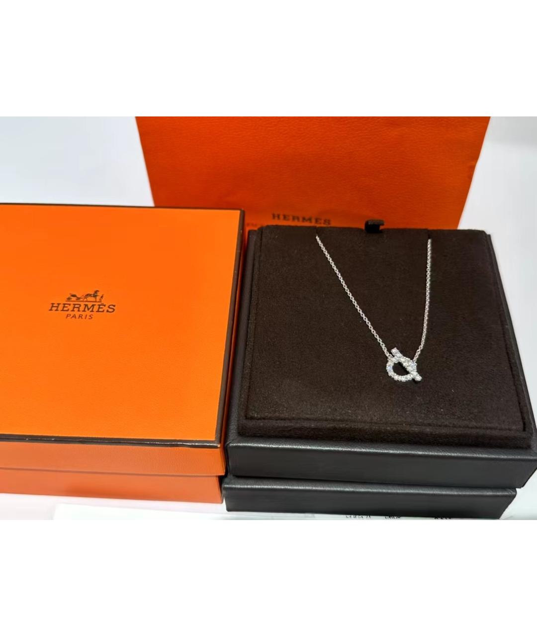 HERMES PRE-OWNED Подвеска из белого золота, фото 4