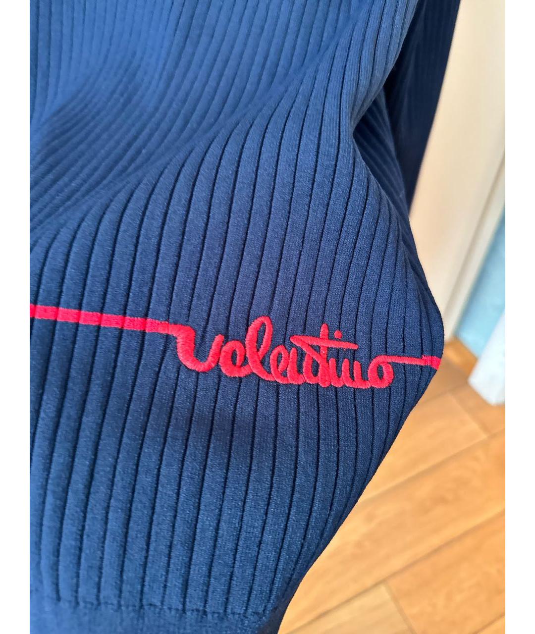 VALENTINO Темно-синий вискозный джемпер / свитер, фото 4