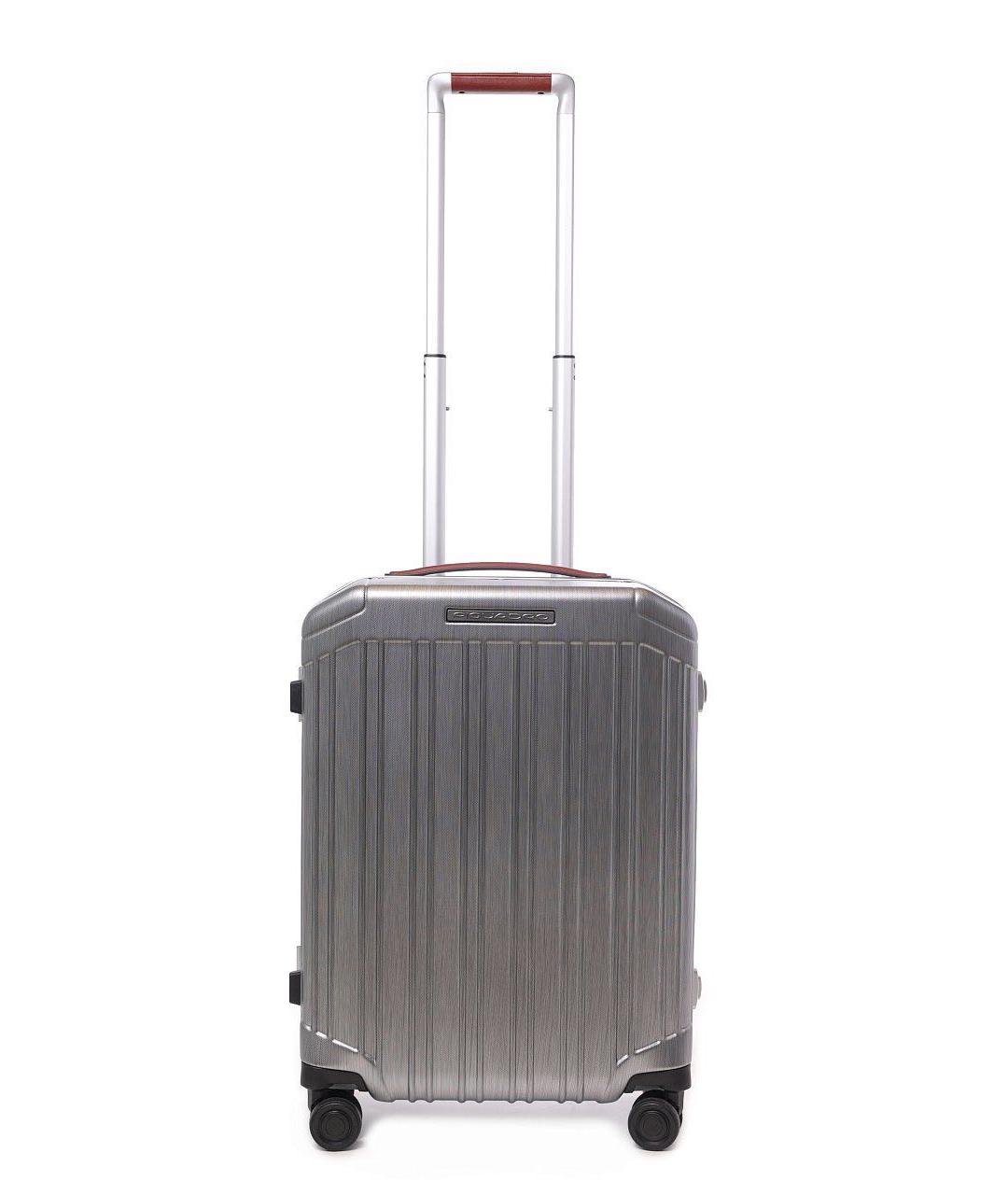 PIQUADRO Серый чемодан, фото 1