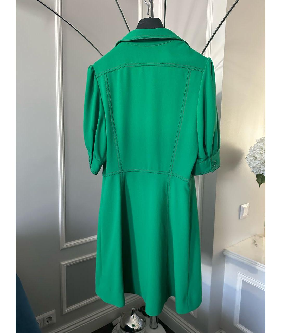 SEE BY CHLOE Зеленые полиэстеровое повседневное платье, фото 2