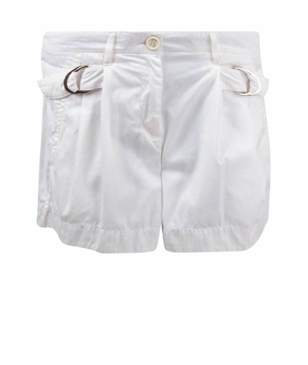 LOUIS VUITTON PRE-OWNED Белые хлопковые шорты, фото 1