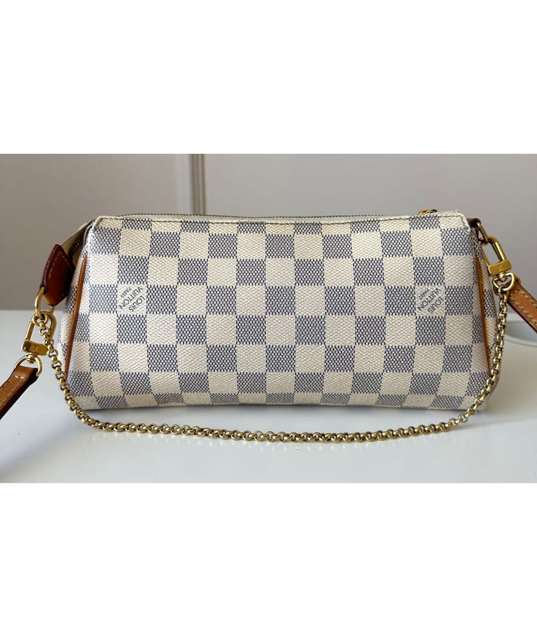 LOUIS VUITTON PRE-OWNED Белая сумка через плечо, фото 2