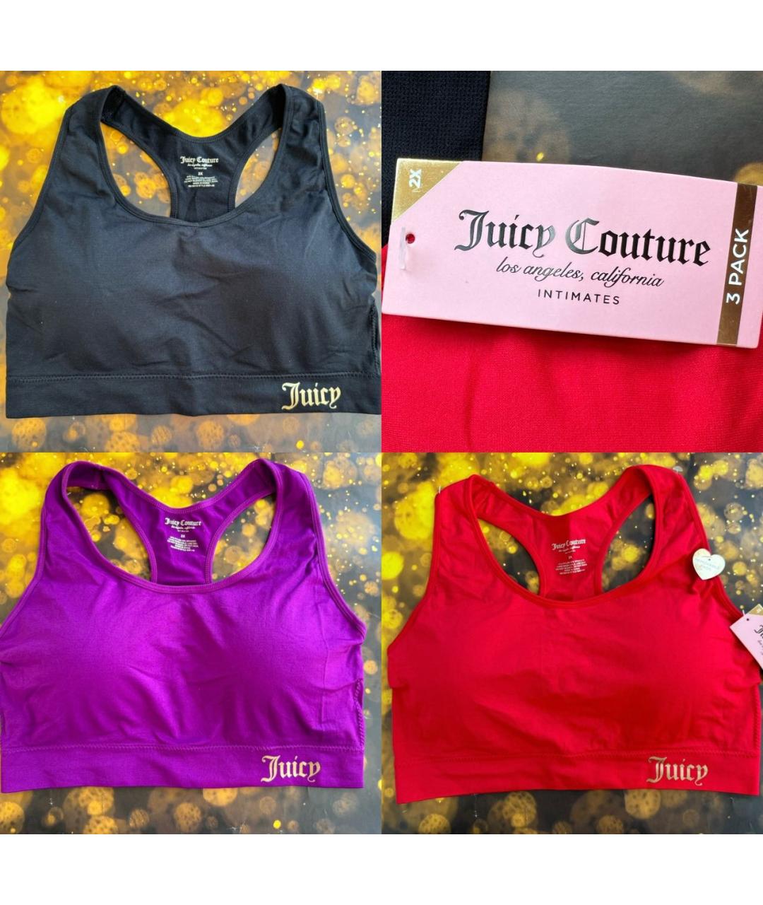 JUICY COUTURE Мульти полиэстеровая футболка, фото 8