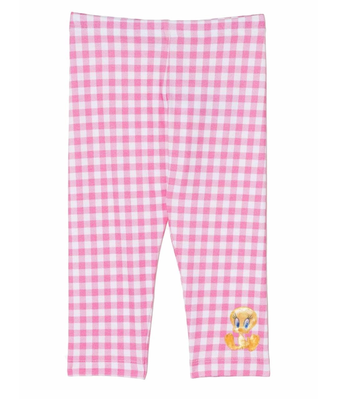 MONNALISA Розовые хлопковые брюки и шорты, фото 1