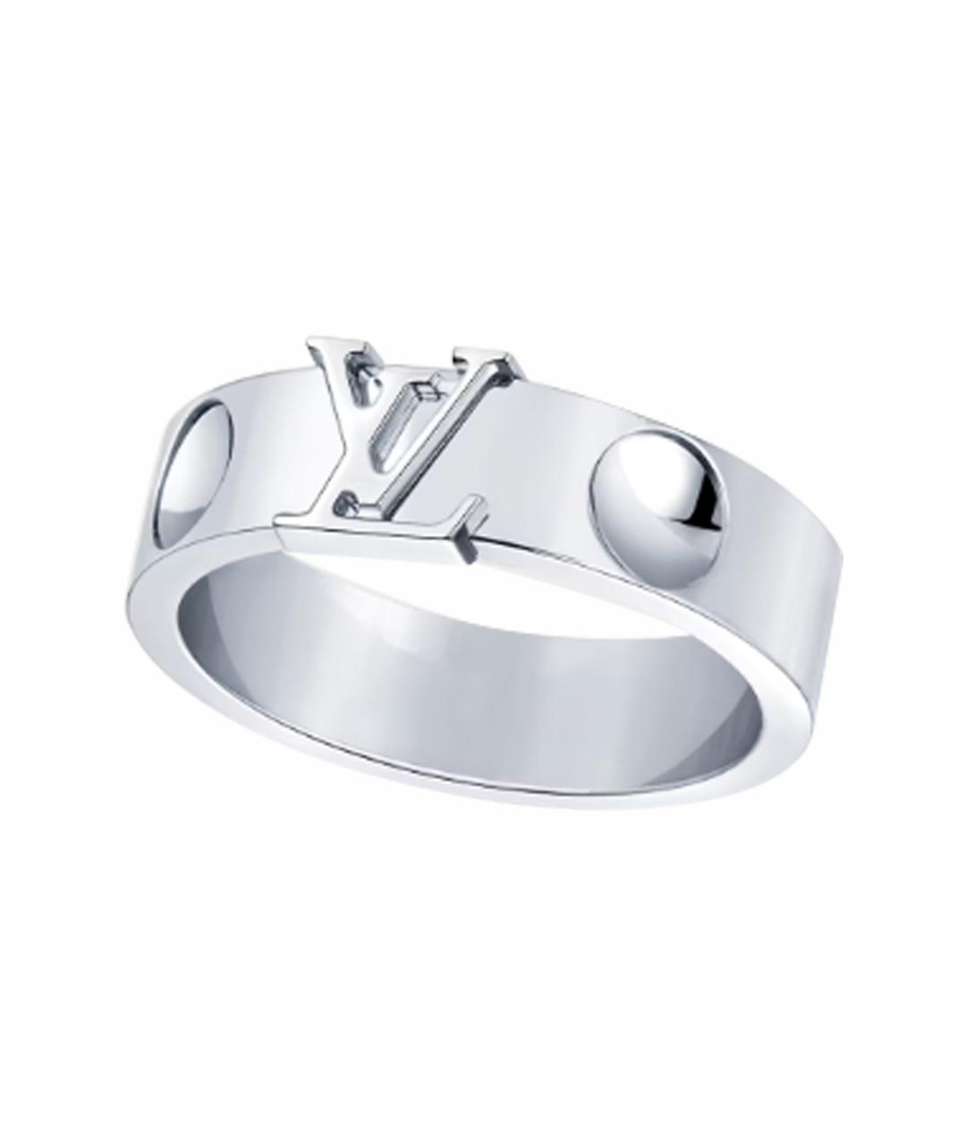 LOUIS VUITTON Серебряное кольцо из белого золота, фото 1