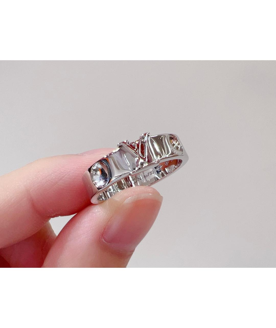 LOUIS VUITTON Серебряное кольцо из белого золота, фото 5