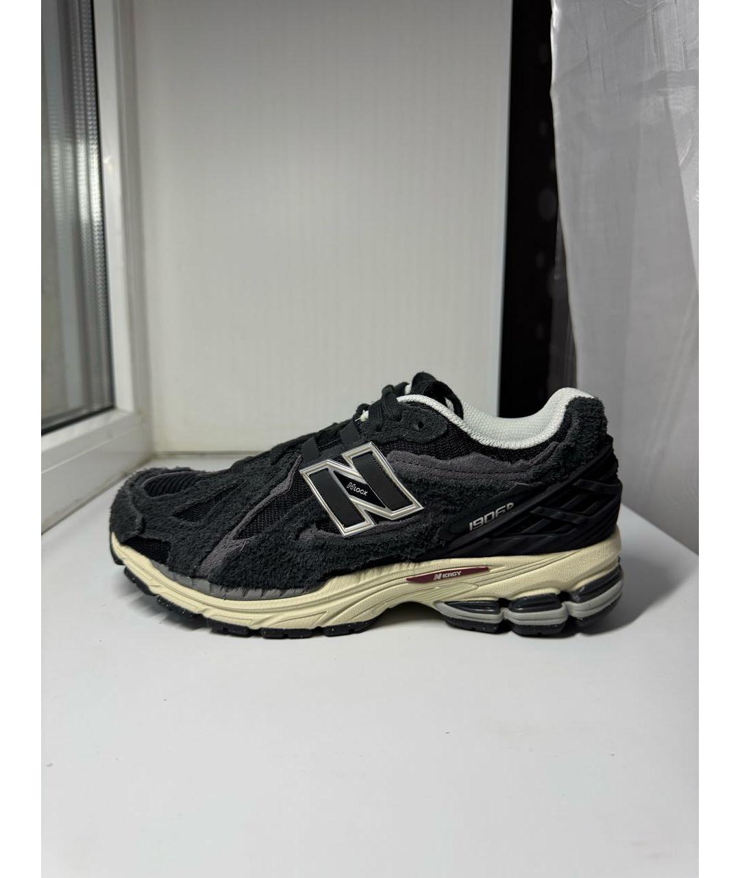 NEW BALANCE Черные замшевые кроссовки, фото 8