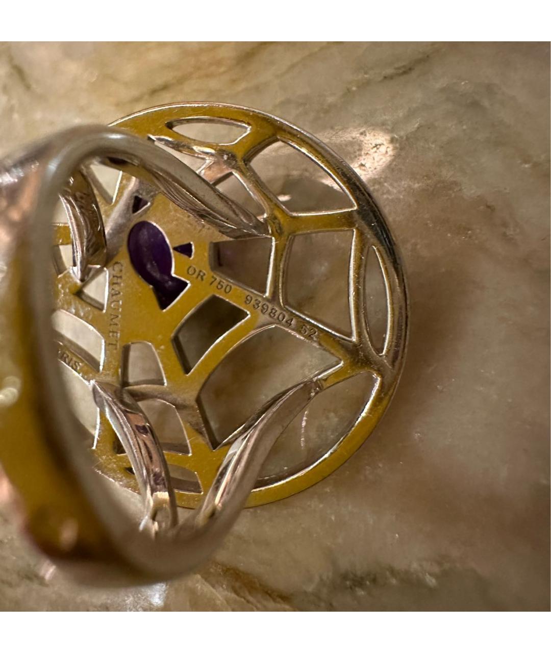 CHAUMET Серебряное кольцо из белого золота, фото 4