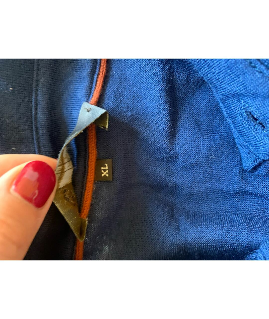 LORO PIANA Темно-синий шелковый джемпер / свитер, фото 6