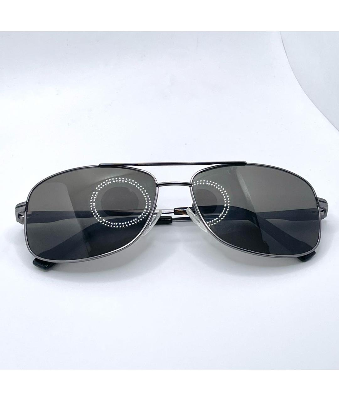 PIERRE CARDIN Серые металлические солнцезащитные очки, фото 4