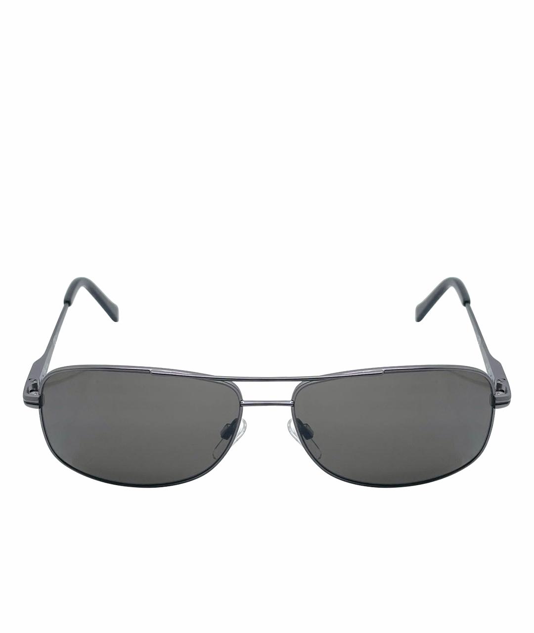 PIERRE CARDIN Серые металлические солнцезащитные очки, фото 1