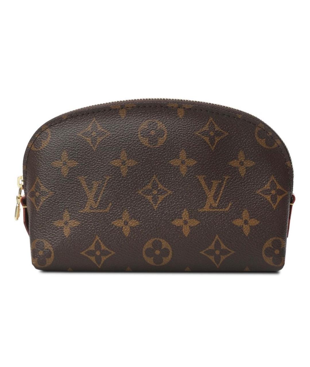 LOUIS VUITTON Коричневая косметичка, фото 1